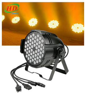 Sahne işık 54x3w 3 In 1 RGB tam renkli Led Par işık için parti düğün disko performans Bar olay dans - Product Image 1
