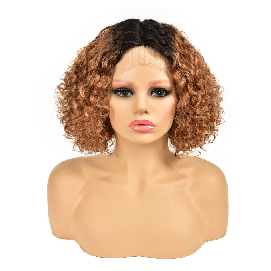 Ybrwig peruca frontal brasileira, pré-selecionado, 12a, 10 polegadas 13x4x1, renda, encaracolada, hd, fechamento de cabelo novo