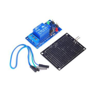 Modulo di controllo a goccia di pioggia 12V sensore modulo relè di umidità - Product Image 2