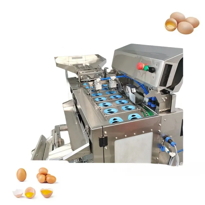 Separador de huevos con cuerpo de acero inoxidable de grado alimenticio 304, máquina separadora de yema de huevo fuerte y resistente