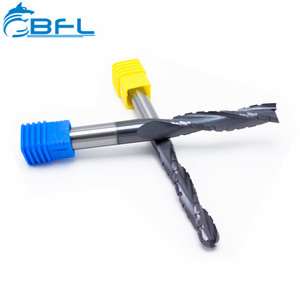 For BFL Custom CNC Mill <strong>Cutter</strong> Wood Roughing <strong>Series</strong> End Mill Router Bits with Altin &amp; Tin Coating OEM Support for Metal - Product Image 3