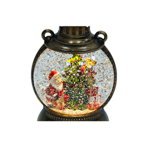 Bola de cristal de Navidad, lámpara de viento musical, regalos para el hogar, decoraciones, agua iluminada, globo de nieve, linternas, círculo para decoraciones navideñas - Product Image 2