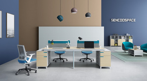 Space Collocation Multifunction <strong>Customize</strong> Office Furniture Modular Cubicle Staff <strong>Computer</strong> Desk Office Workstations - Product Image 3