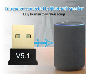 USB Bluetooth 5.1 adattatore trasmettitore ricevitore Bluetooth Audio Bluetooth Dongle senza fili adattatore USB per Computer PC portatile - Product Image 3