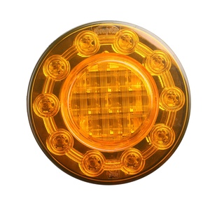 100% กันน้ำ4 "E4 LED รถบรรทุกรถพ่วงรถบัสรอบโคมไฟย้อนกลับแสงกลับอนุมัติ E-Mark - Product Image 2