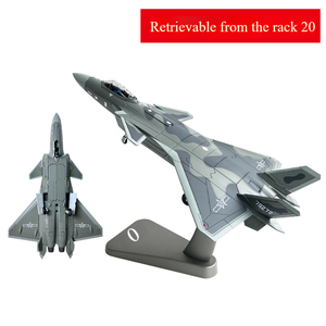 J-20 Fighter <strong>Model</strong> Diecast Toys 1:48/72/100 Scale Landing Gear Retractable Alloy Simulation <strong>Model</strong> - Product Image 6
