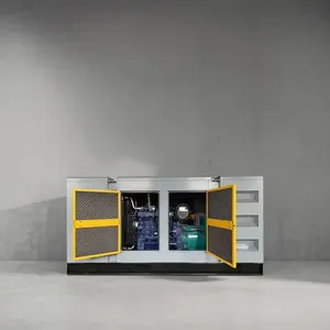 Generador diésel silencioso de 15 KVA y 15 kW, grupo electrógeno de 220 voltios, 400V/110V, voltaje nominal, Gobernador eléctrico, 50/60Hz, toldo de 1/3 fases - Product Image 6