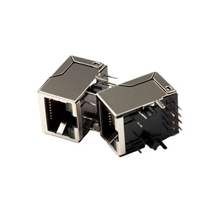 Trxcom RJ45 ConectorメスジャックPCBモジュラージャックRj45コネクタシングルRj45ポートルーターイーサネットコネクタ - Product Image 2