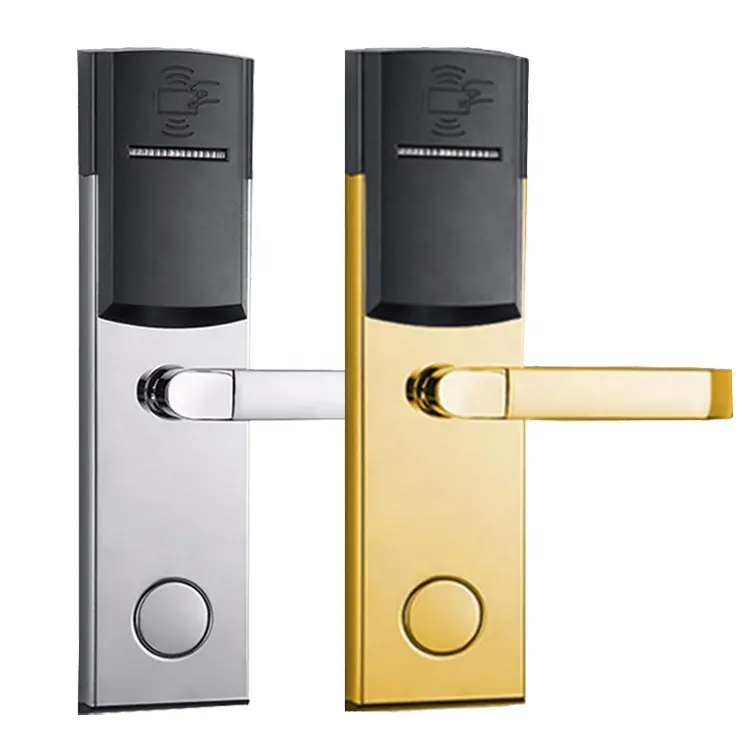 E102 New fashion safe smart hotel card lock management system hotel key card hotel door smart lock