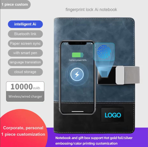 Новый продукт Ai, офисный блокнот с зарядкой, записью Bluetooth, Ai, коррекция документов, смарт-ручка для синхронизирующего ноутбука, пользовательский блокнот A5 - Product Image 2