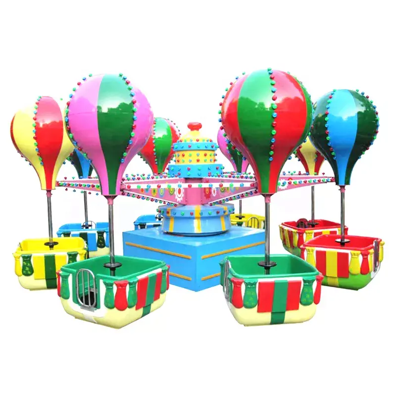 Parque de Atracciones moderno personalizado de colores, doble cubierta, elevador, samba, a la venta
