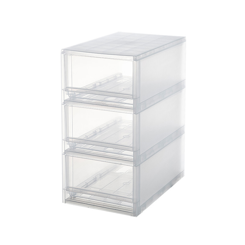 Transparent three-layer