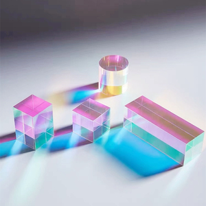 定制方形有机玻璃玩具立方体透明实心透明亚克力珠宝展示块 - Product Image 1