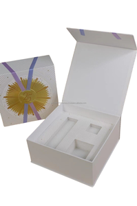 Creative Eco-Friendly White Cardboard Folding Cosmetic Packaging <strong>Box</strong> with Custom Logo for Perfume - Product Image 2
