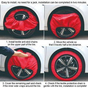 Automotive textile anti-skid <strong>chains</strong>, winter car <strong>tires</strong> and snow socks, winter car anti-skid products. - Product Image 6