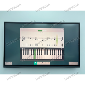 Hushida 65/75/85/86/98/110 inch LCD hiển thị bảng thông minh giá kỹ thuật số bảng trắng thiết bị giáo dục bảng tương tác - Product Image 6