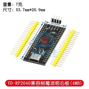 Rprpçekirdek kurulu RP2 ahududu Pi Pico Micropython ile uyumludur