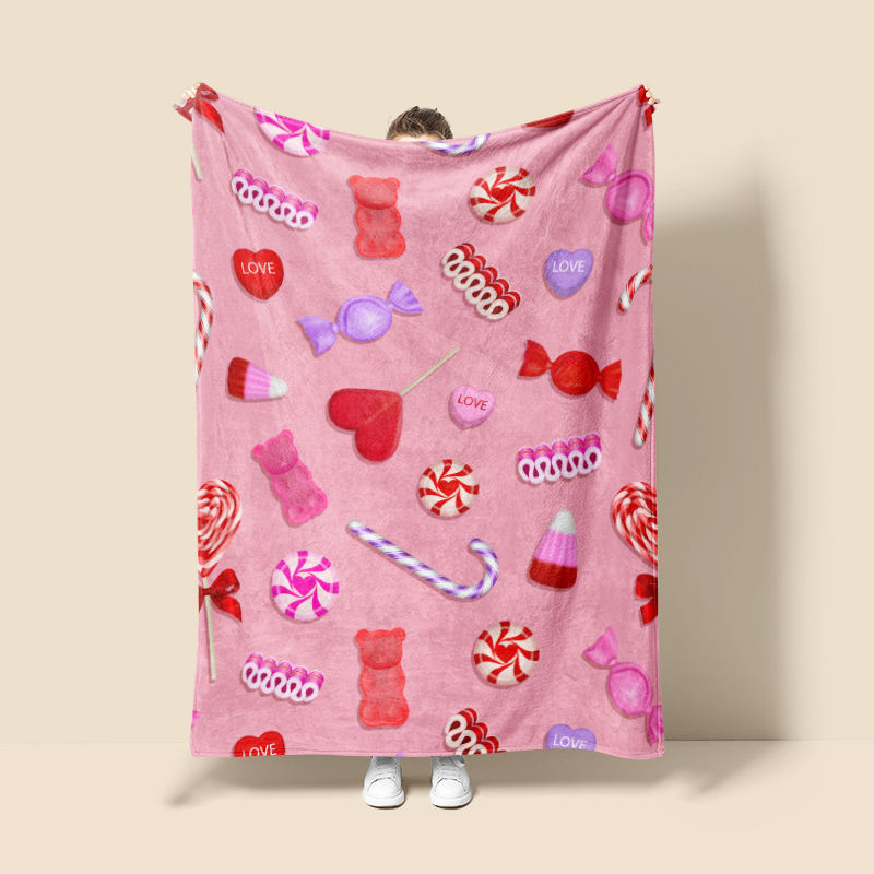 heart candies design