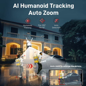 Yakınlaştırma WIFI 4G WLAN 3in1 açık watercamera Camera hareket algılama otomatik izleme yüz algılama WLAN kablolu POE güvenlik kamera - Product Image 4