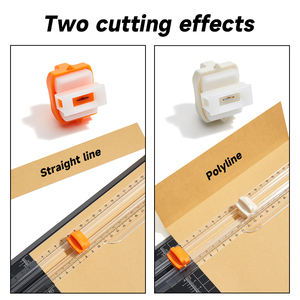 JIELISI Factory OEM 929 A4 Manueller tragbarer anpassbarer Papiers ch neider für gerade Polyline-Abschrägung - Product Image 4