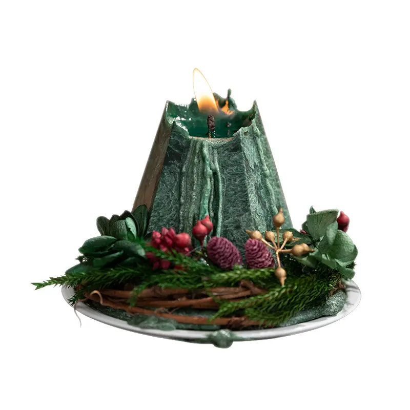 Aroma Home 2024 gran oferta nuevo lanzamiento de cera de soja Etiqueta Privada tarro vela perfumada única caja de regalo de árbol de Navidad