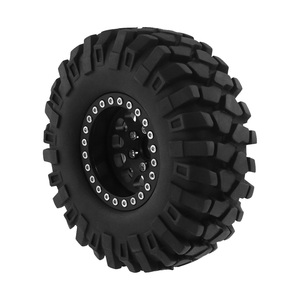 4PCS Hardened <strong>1.9</strong> inch Metal Wheel Rims with <strong>Tires</strong> Set for Axial SCX10 1/10 RC Crawler Model Car Parts - Product Image 4