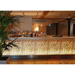 Fantezi high end saydam mermer taş ev yapımı şarap mini bar sayacı bar mobilya bar tezgahı tasarım - Product Image 6
