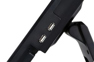 Новый дизайн 15 дюймов/15,6 дюймов сенсорный главный экран POS система кассовый счетчик металлическая подставка LED8/VFD220 для розничных супермаркетов - Product Image 6