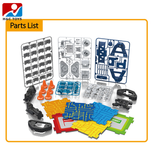 Intelligentes DIY-Roboter-Chassis-Spielzeug für Kinder Montieren Sie elektronisches Roboter-pädagogisches mechanisches Programmier spielzeug im Cartoon-Stil - Product Image 2
