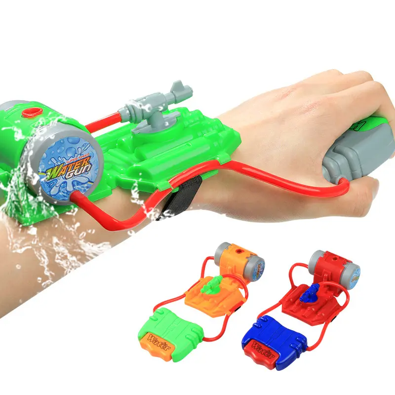 2023 थोक नई ग्रीष्मकालीन पार्टी कलाई पानी बंदूक खिलौना पूल समुद्र तट हाथ पकड़ा बच्चों को पानी खेलने खिलौने बंदूक