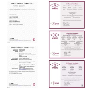 WFHSH 1-12" FM UL Customized <strong>Fittings</strong> Couplings Rigid & Flexible Couplings For Fire Fighting System Ductile Iron <strong>Pipe</strong> <strong>Fitting</strong>