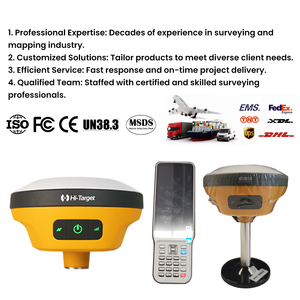 ตัวรับสัญญาณ V200 RTK GNSS RTK พร้อมช่อง1408ช่องและ IMU สำหรับการสำรวจที่ดิน <span class=keywords><strong>GPS</strong></span> RTK - Product Image 5