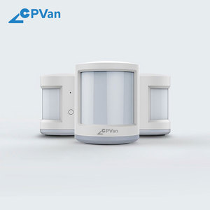 Tuya Smart ZigBee 3,0 Sensor de movimiento PIR estándar Material ABS LED Compatible con uso doméstico alimentado por batería - Product Image 6