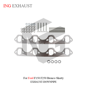 ING High Flow Exhaust System Manifold <strong>Headers</strong> for Ford F150 F250 Bronco Auto Tuning Exhausted System Parts