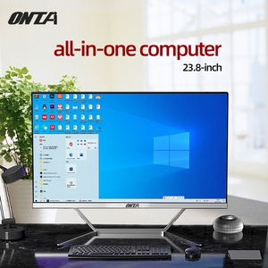 24 Inch New Style Black and <strong>White</strong> Color Optional Core I3 I5 I7 I9 with Camera and bluetooth and DVD Computer All in One <strong>PC</strong> - Product Image 2
