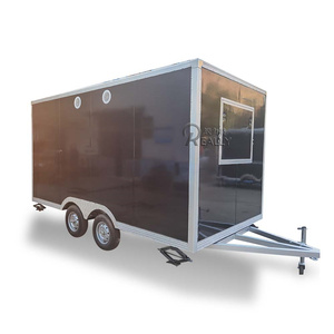 Fully Equipped Food Cart Customized Mobile Food Trailer Concession Outdoor Ice Cream Vending Van