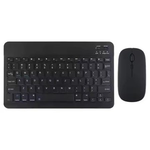 Rechargeable Mute Mini BT Wireless <strong>Keyboard</strong> Mouse Set Ultrathin Phablet Laptop <strong>Computer</strong> Ergonomic Design <strong>Key</strong> Board for ipad - Product Image 1
