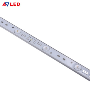 DC24V IP 67 su geçirmez arka ışık ayarlanabilir CCT LED çubuk dağınık yansıma 12LEDs ışıklı işaret kutusu için sert şerit LED - Product Image 5