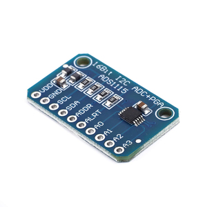 ADS1115 16-Bit-I2C-Modul Präzisions-ADC 4-Kanal-Entwicklungsplatine Pro Gain-Verstärker 2,0 V bis 5,5 V.