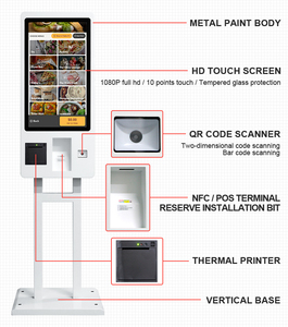 Ndroid-quiosco de autoservicio para Hospital, sistema de pago de supermercado con escáner de código QR e impresora térmica - Product Image 3