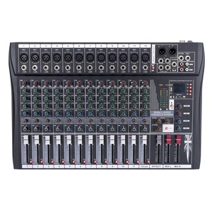 CT + 16DSP Consola profesional Interfaz de mezclador de audio 6/8/12 canales Consola mezcladora de audio para escenario DJ Show - Product Image 3