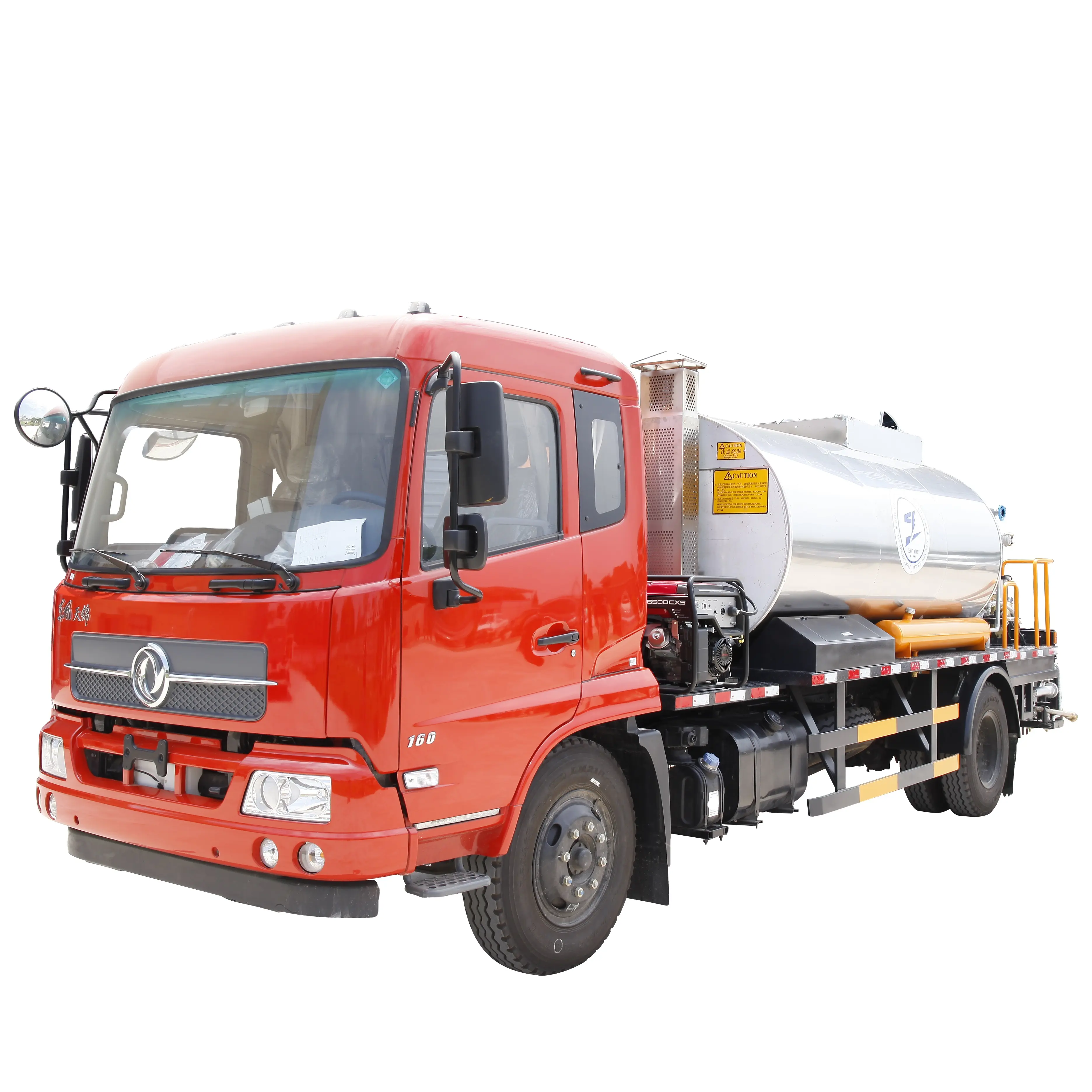 شاحنة توزيع الأسفلت لبناء الطرق ZZM 5000 لتر إلى 12000 لتر لطلاء الأسفلت وطلاء الإسفلت