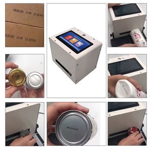 12.7mm intelligente stampante termica a getto d'inchiostro da tavolo codice a barre statico data di scadenza lotto numero Logo codificatore per sacchetti di carta - Product Image 2