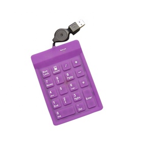 Fully Sealed Design Waterproof Dustproof Portable Silicone <strong>Numeric</strong> <strong>Keyboard</strong> - Product Image 6