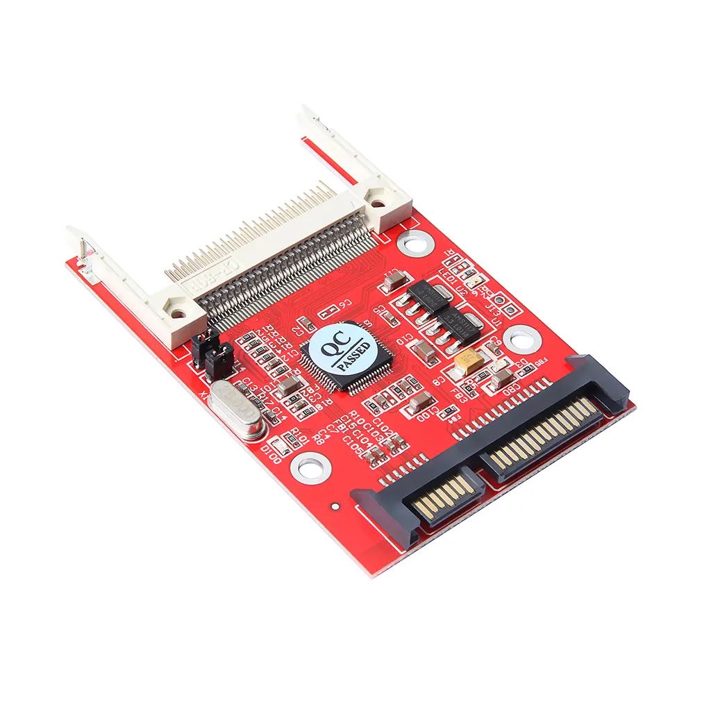 Adattatore convertitore da scheda a SAT 2.5 "22pin Serial ATA HDD Hard Disk card adattatore da CF a Sata JM20330