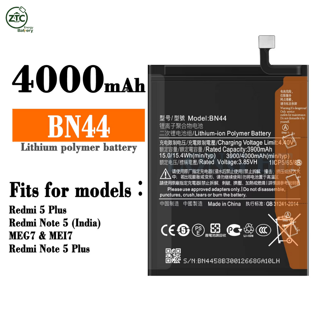 BN44 para Redmi 5Plus