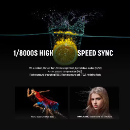 Neewer 2.4G TTL หัวแฟลช SPEEDLITE ฟังก์ชั่นระยะไกลโคมไฟแบบจำลองปรับได้ canon/sony.nikon 2600mAh แฟลชพลังงานแบตเตอรี่ - Product Image 2