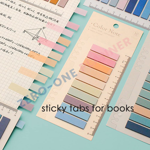 Custom Page Markers Sticky <strong>Index</strong> Tabs Sticker Post <strong>Note</strong> Flags Writable Flag <strong>Note</strong> Tabs Self Adhesive Bookmark Ruler for <strong>Notebook</strong> - Product Image 4