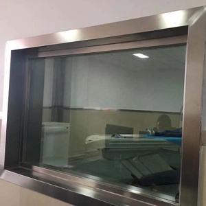 Rf כלוב הפעל מפתח שירות להתבונן חלון אלומיניום סגסוגת עם נחושת שחור רשת MRI מגן פתרון התקנה