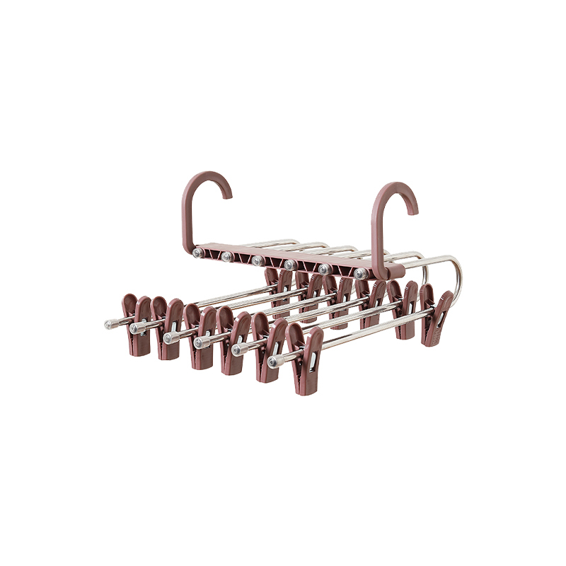Brown with clamps